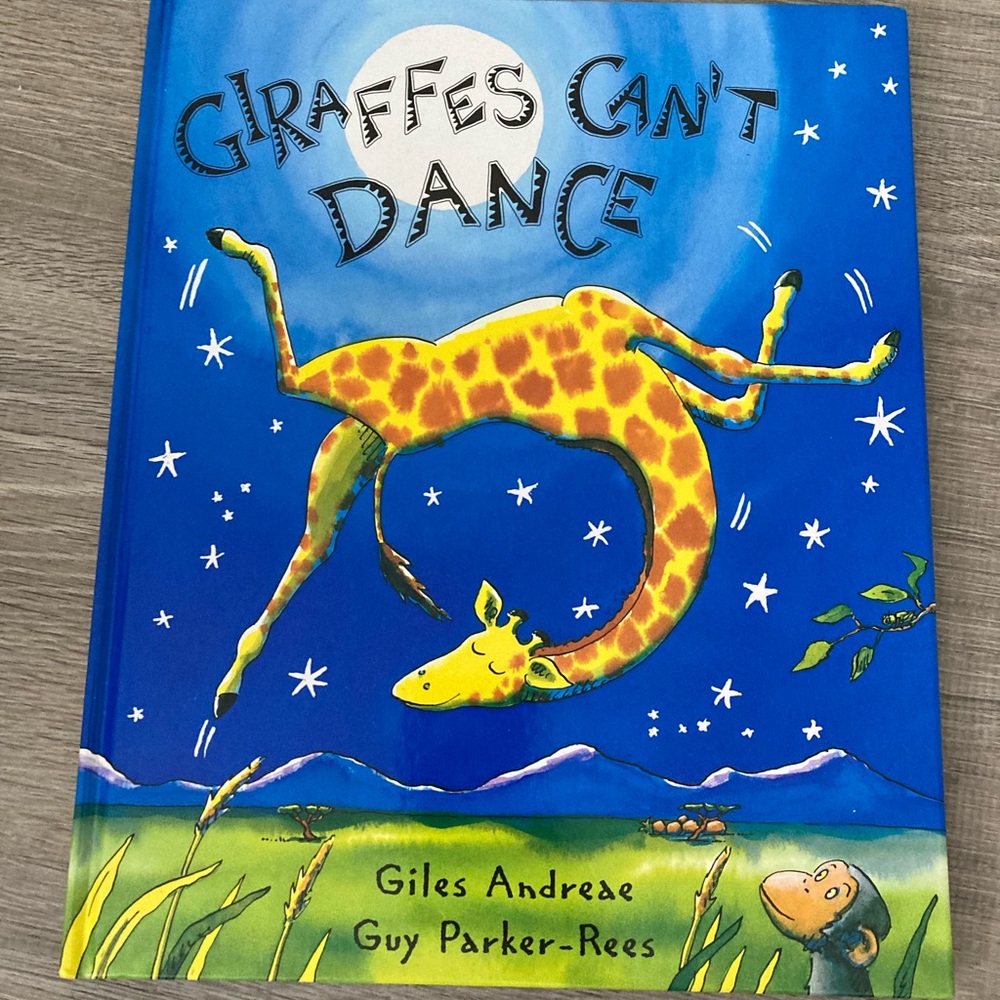 Giraffes can’t dance hard cover book